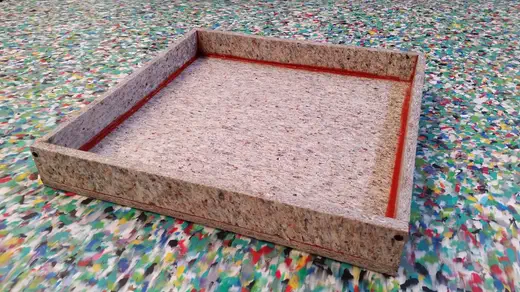 Charola — industria del campo con plástico reciclado