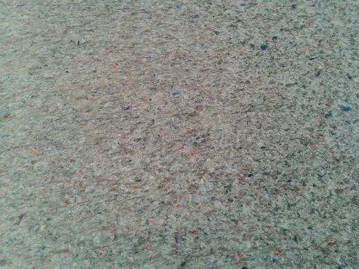 Pasta — color real de la tabla de plástico reciclado