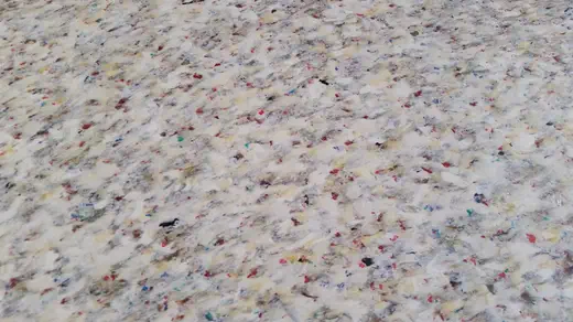 Pasta blanco — color real de la tabla de plástico reciclado