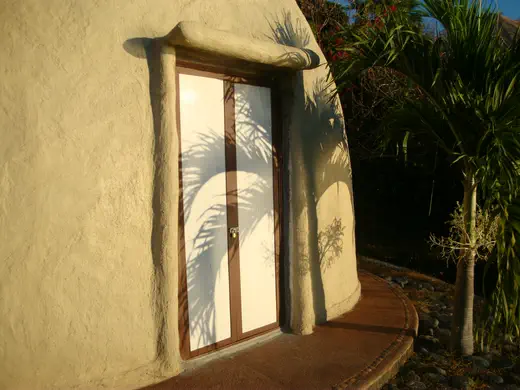 Puerta playa — mobiliario de madera plástica